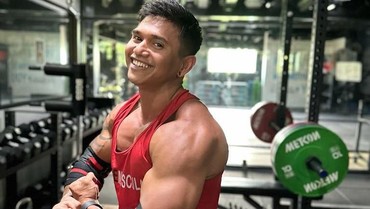 Profil & Prestasi Binaragawan Justyn Vicky yang Meninggal Usai Tertimpa Barbel 210 KG