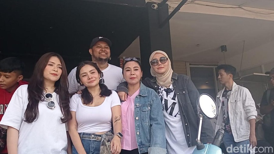nathalie holscher saat ditemui di kawasan Jakarta.