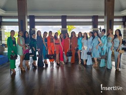 Potret Pembagian Nomor Resmi Peserta Putri Nusantara 2023