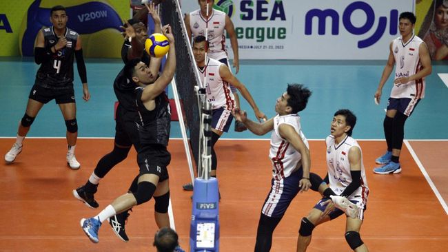 Jadwal Siaran Langsung Indonesia vs Thailand di SEA V League Seri 2