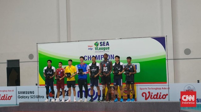 Pemain Timnas Voli Putra Indonesia Fahry Septian  jadi Pemain Terbaik di seri 1 SEA V League 2023. Berikut daftar lengkap peraih penghargaan SEA V League 2023.