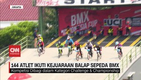 VIDEO: 144 Atlet Ikuti Kejuaraan Balap Sepeda Bmx Indonesia Cup 2023