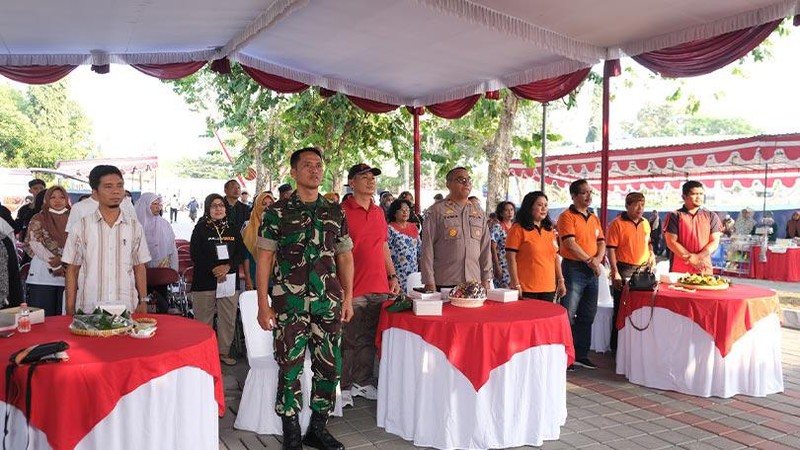 Organisasi masyarakat di Kab. Klaten Simpul Sinau Bareng (SSB) mengadakan Festival Inovasi Organisasi Masyarakat Sipil di Halaman Gedung Wanita Kab. Klaten.