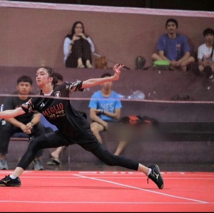 <p>Aishameglio Duta Chiara tumbuh menjadi gadis dengan paras memesona. Selain itu, ia juga menjadi putri yang membanggakan karena menjadi atlet bulu tangkis. (Foto: Instagram @shadjo04)<br /><br /><br /></p>