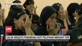 VIDEO: Calon Anggota Paskibraka Ikuti Pelatihan Merawat Diri