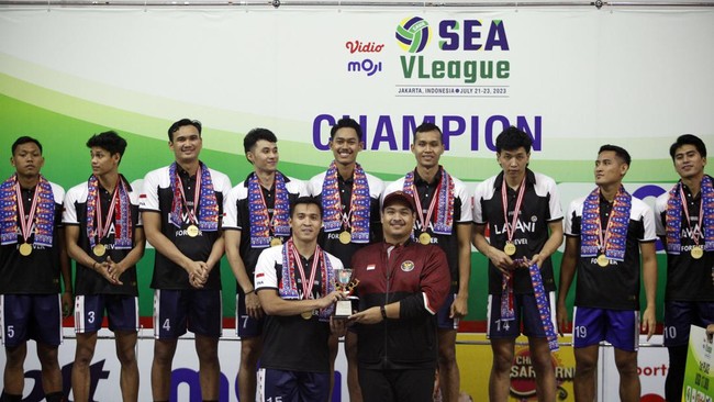 Servis Anurak Phanram yang sempat menjadi momok bagi timnas voli putra Indonesia mendadak tak bertaji di SEA V League 2023 seri 1.