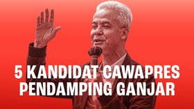 INFOGRAFIS: 5 Kandidat Cawapres Pendamping Ganjar