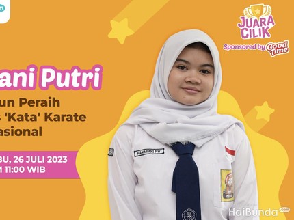 Mengenal Maharani Putri, Gadis 15 Thn Raih Medali Emas 'Kata' Karate Level Internasional