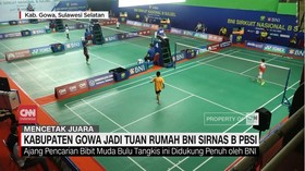 VIDEO: Kabupaten Gowa Jadi Tuan Rumah Bni Sirnas B PBSI