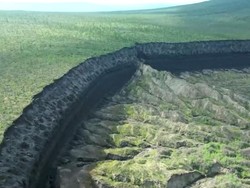 Kehidupan di Zaman Es yang Semakin Tersingkap di Kawah Batagaika