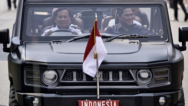 PAN mengklaim nama Erick Thohir menguat menjadi cawapres pendamping Prabowo di Pilpres 2024 dibandingkan tiga kandidat lainnya.