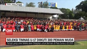VIDEO: Seleksi Timnas U-17 Diikuti 300 Pemain Usia Muda