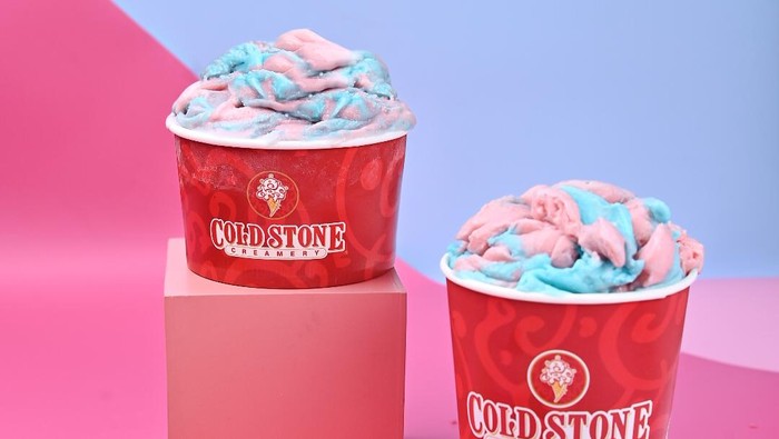 Cold Stone Strawberry Cotton Candy
