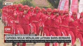 VIDEO: Capaska Mulai Menjalani Latihan Baris-Berbaris