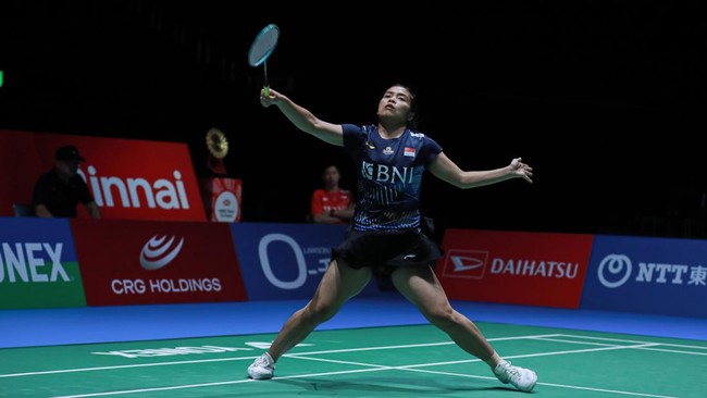 Gregoria Mariska Tunjung menampilkan performa impresif saat mengalahkan Carolina Marin yang bahkan membuat dirinya kaget.