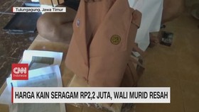 VIDEO: Harga Kain Seragam Rp2,2 Juta, Wali Murid Resah