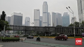 Jakarta Sepi Kendaraan Udara Sama Buruk, Diduga Ada Sumber Polusi Lain