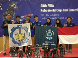 Moncer! Tim Robotika ITS Sabet 24 Penghargaan di Kompetisi Dunia
