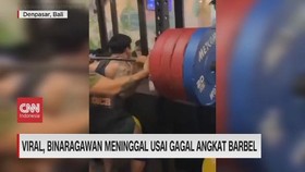 VIDEO: Viral, Binaragawan Meninggal Usai Gagal Angkat Barbel