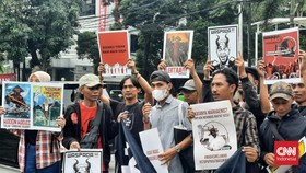Warga Wadas ke Jakarta, Desak Ganjar Setop Proyek Tambang Batu Andesit