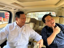 PKB Tak Khawatir Prabowo Mesra dengan Erick Thohir: Itu Permainan Saja