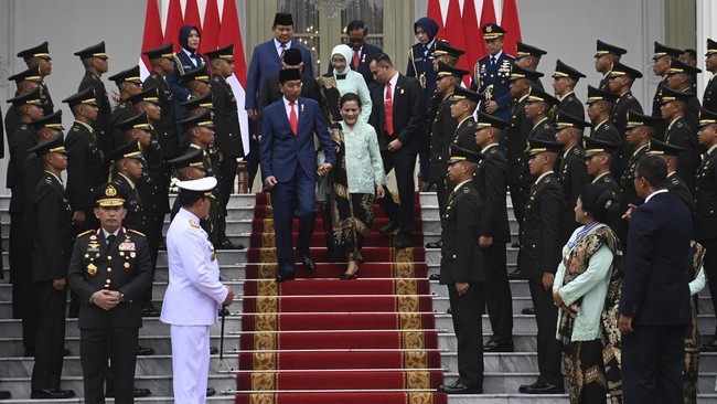 Dalam rapat di IKN, Presiden Jokowi berpesan agar TNI dan Polri jadi lembaga pertama nan melayani dan memberi perlindungan kepada wanita dan anak.