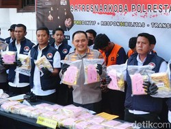 Peredaran Sabu 33 Kg di Surabaya Digagalkan