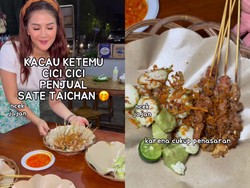 Wah! Penjual Sate Taichan Cantik Ini Ternyata Seleb TikTok