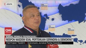 VIDEO: Respon Nasdem soal Pertemuan Gerindra & Demokrat