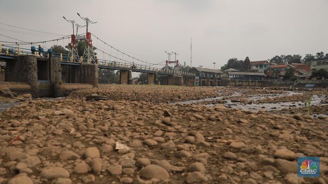 Bendung Katulampa Kering, Ramalan BMKG Jadi Kenyataan