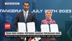 VIDEO: Tekan Emisi Karbon, Pertamina Gandeng Perusahaan Asing