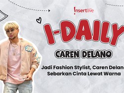 Jadi Fashion Stylist, Caren Delano Sebarkan Cinta Lewat Warna