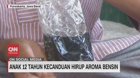 VIDEO: Anak 12 Tahun Kecanduan Hirup Aroma Bensin