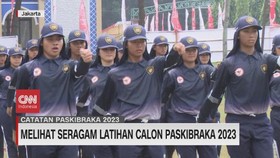 VIDEO: Melihat Seragam Latihan Calon Paskibraka 2023
