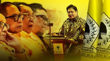 Prahara Golkar Goyang Airlangga
