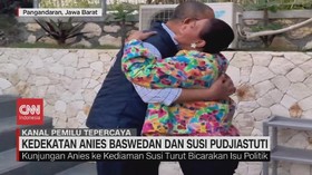 VIDEO: Kedekatan Anies Baswedan & Susi Pudjiastuti