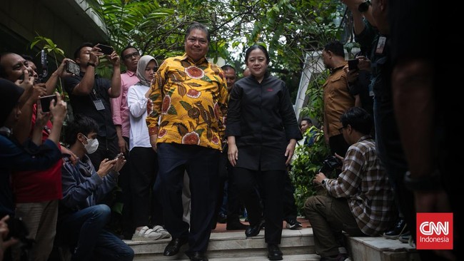 Usai pertemuan, Airlangga Hartarto dan Puan Maharani sepakat untuk membentuk tim teknis untuk menjajaki kerja sama koalisi Golkar dan PDIP di Pilpres 2024.
