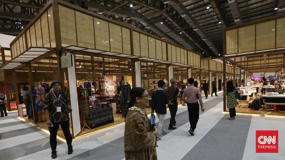 FOTO: Menengok Pameran Karya Kreatif Indonesia 2023
