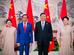 Hari ke-2 di China, Jokowi Makan Siang dengan Xi Jinping dan Bertemu Pebisnis