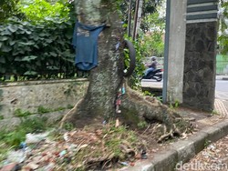 Sampah Kasur dan Kulkas di Jalan Patuha Bandung Sudah Dibersihkan