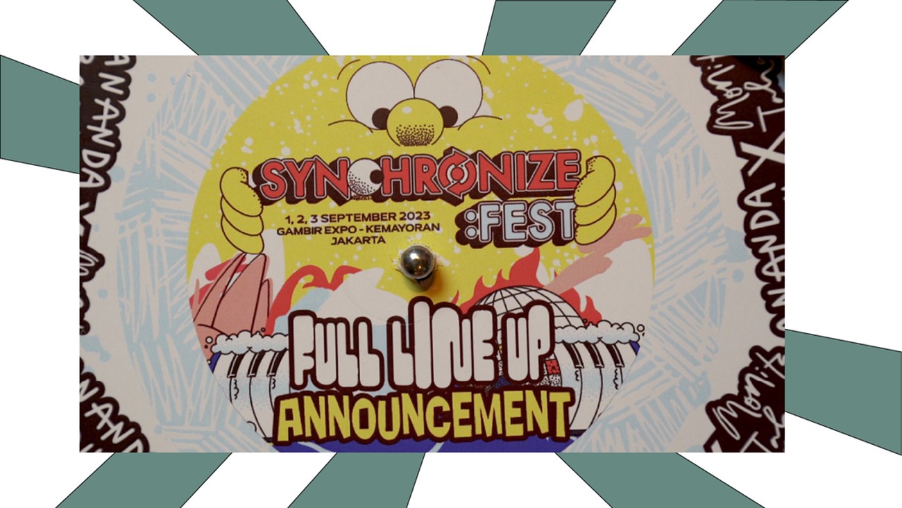 Usung Tema 'Bhinneka Tunggal Musik', Synchronize Festival 2023 Siap Tampilkan 167 Musisi Lokal