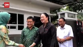 VIDEO: Momen Puan Bertamu ke Rumah Cak Imin di Widya Chandra