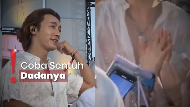 Tampil di Festival Water Bomb Jepang, Donghae SuJu Jadi Korban Pelecehan