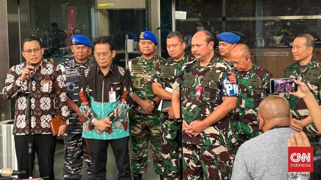 Pihak Puspom TNI siap memproses kasus Kabasarnas dan Korsmin Kabasarnas semaksimal mungkin dan berkoordinasi dengan KPK.
