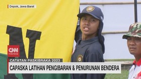 VIDEO: Capaska Latihan Pengibaran & Penurunan Bendera