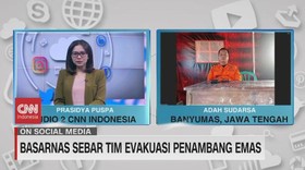 VIDEO: Basarnas Sebar Tim Evakuasi Penambang Emas