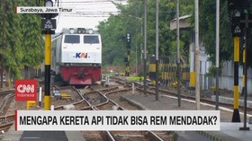 VIDEO: Mengapa Kereta Api Tidak Bisa Rem Mendadak?