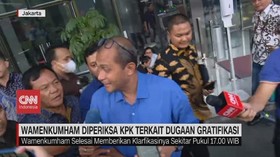 VIDEO: Wamenkumham Diperiksa KPK terkait Dugaan Gratifikasi