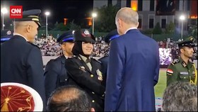 VIDEO: Nissa Lulus Terbaik Akpol Turki, Erdogan Titip Salam Ke Jokowi