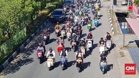 Banda Aceh Digeruduk Ribuan Vespa, Ada Apa?